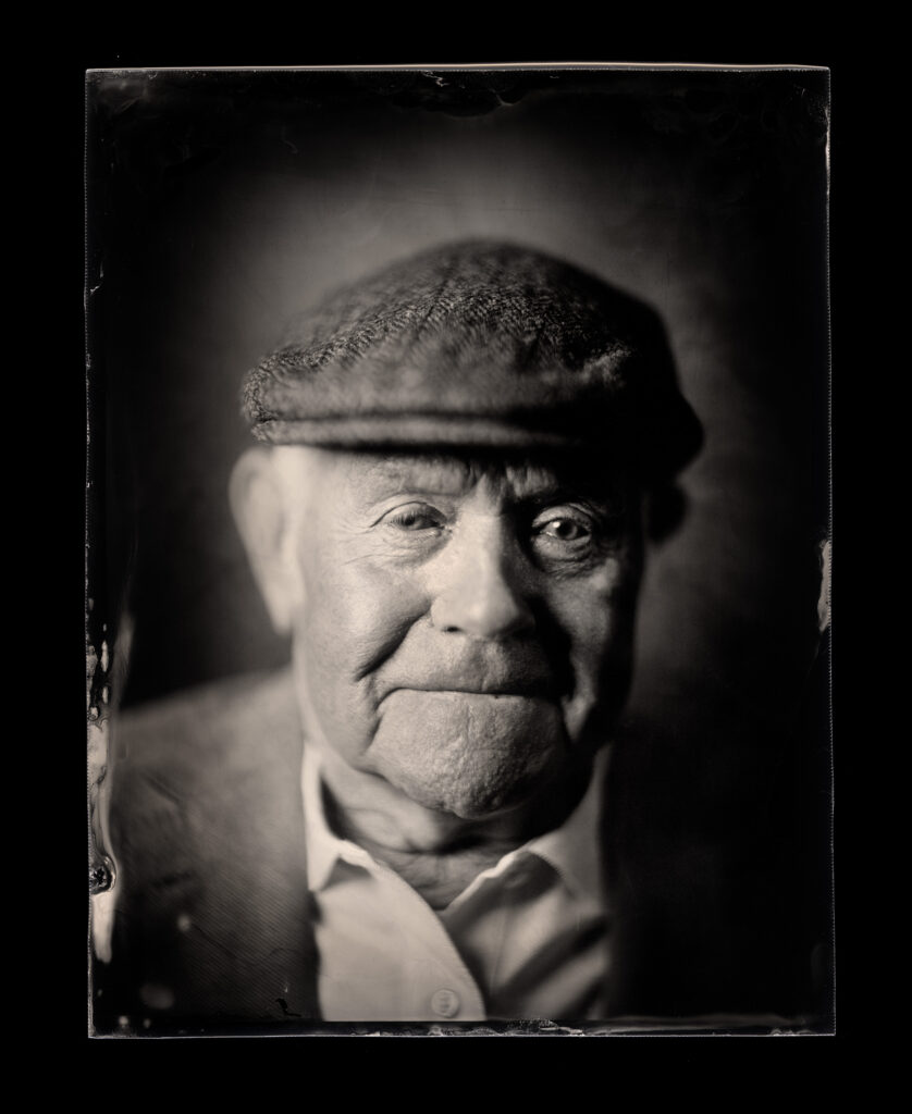 COAL FACE - Alan Taitley Tintype [CREDIT - Andy Martin - martintype]