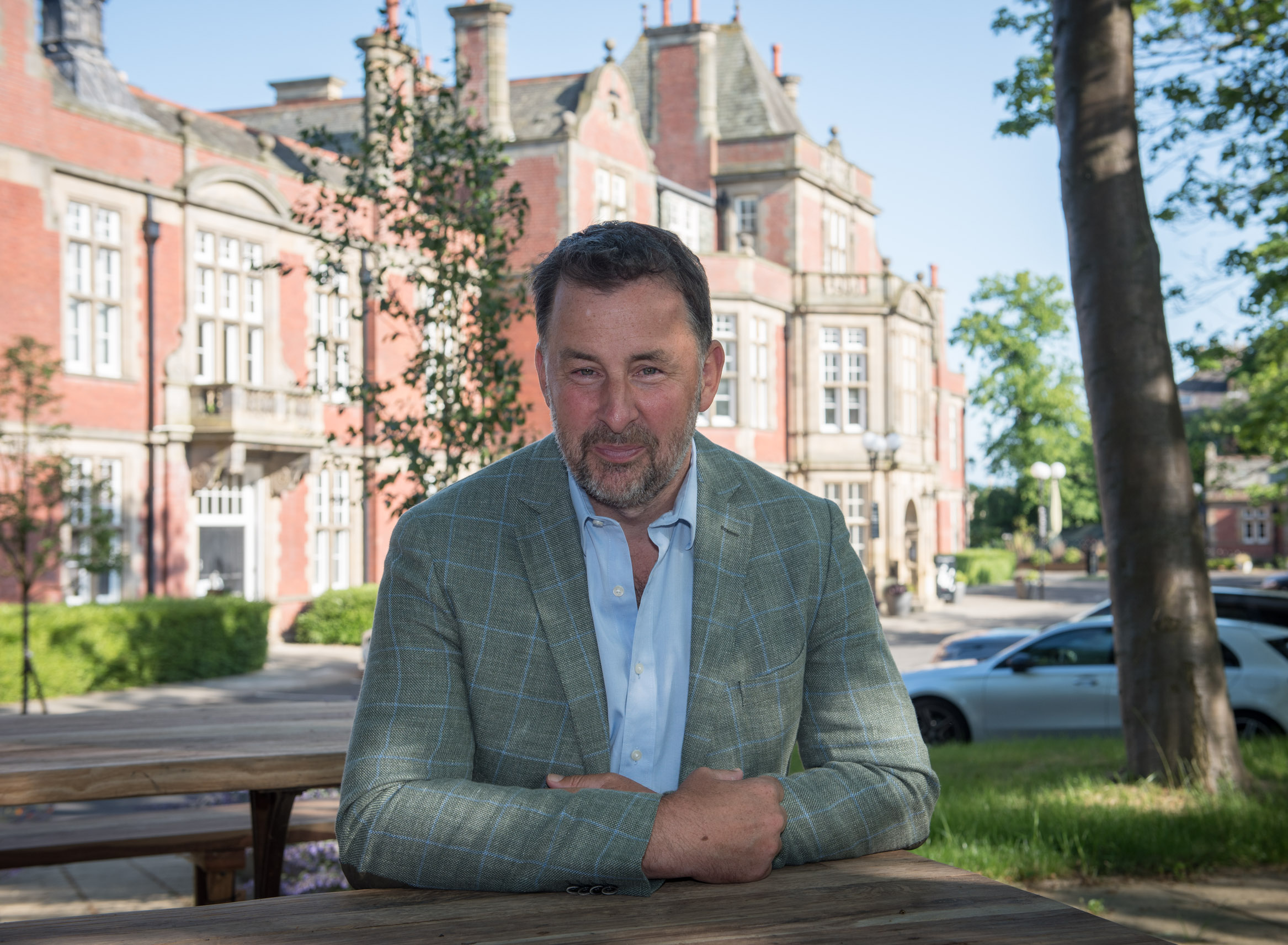 Ian Baggett outside Regional Office