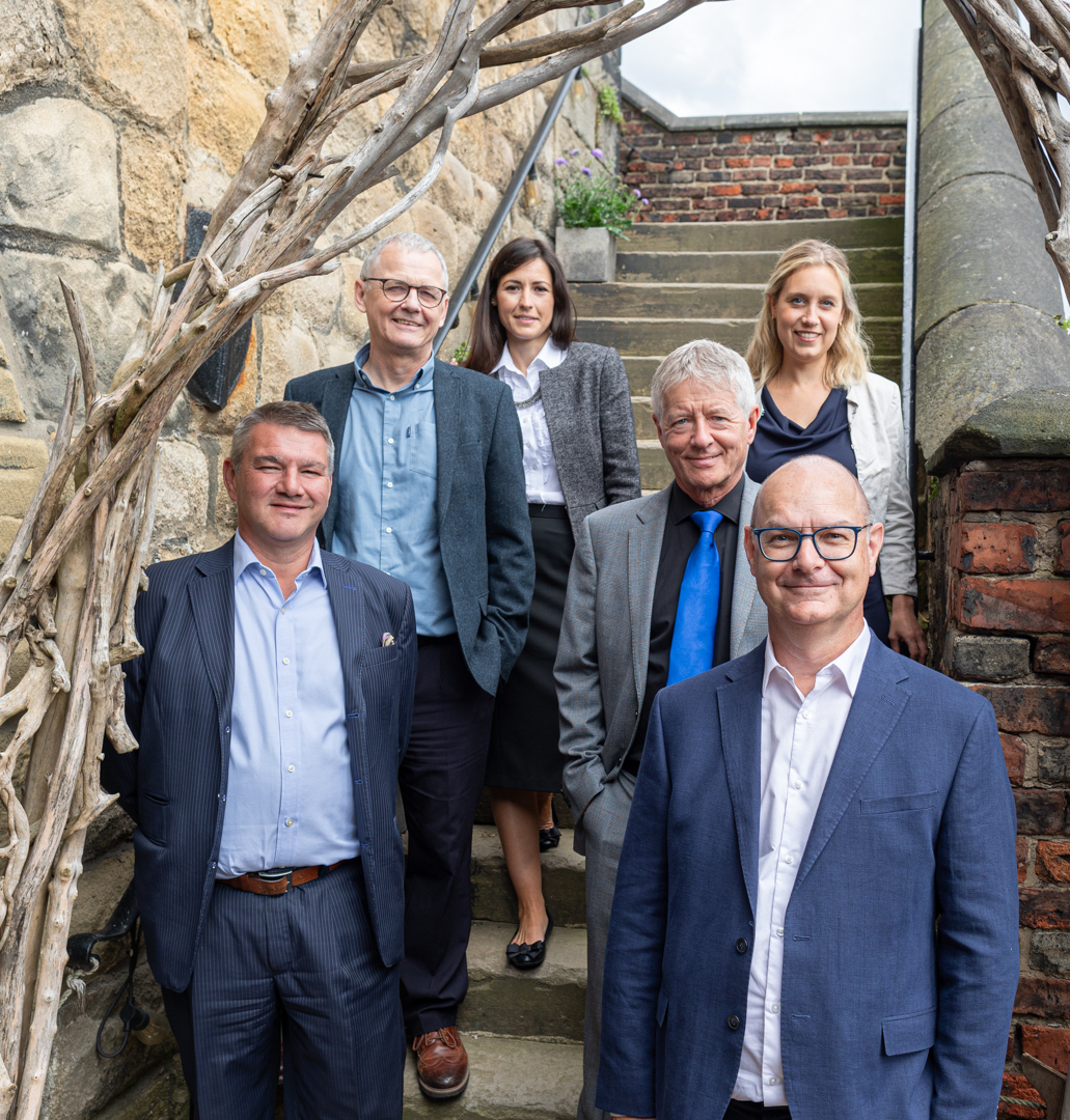 Kingsmere Finance Directors_LTR Alister Brown, Steven Jones, Nina Evans, Harriet King, Geoff Maclauchlan, Bob Evans