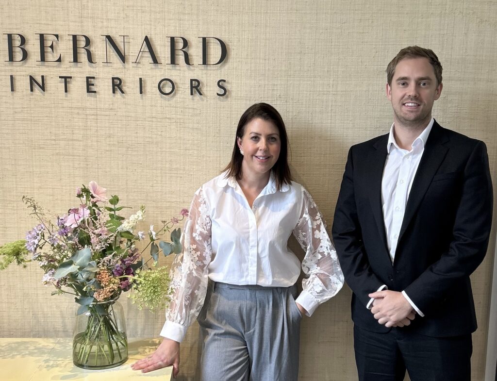 Rachael Sellers & Oliver Holmes of Bernard Interiors