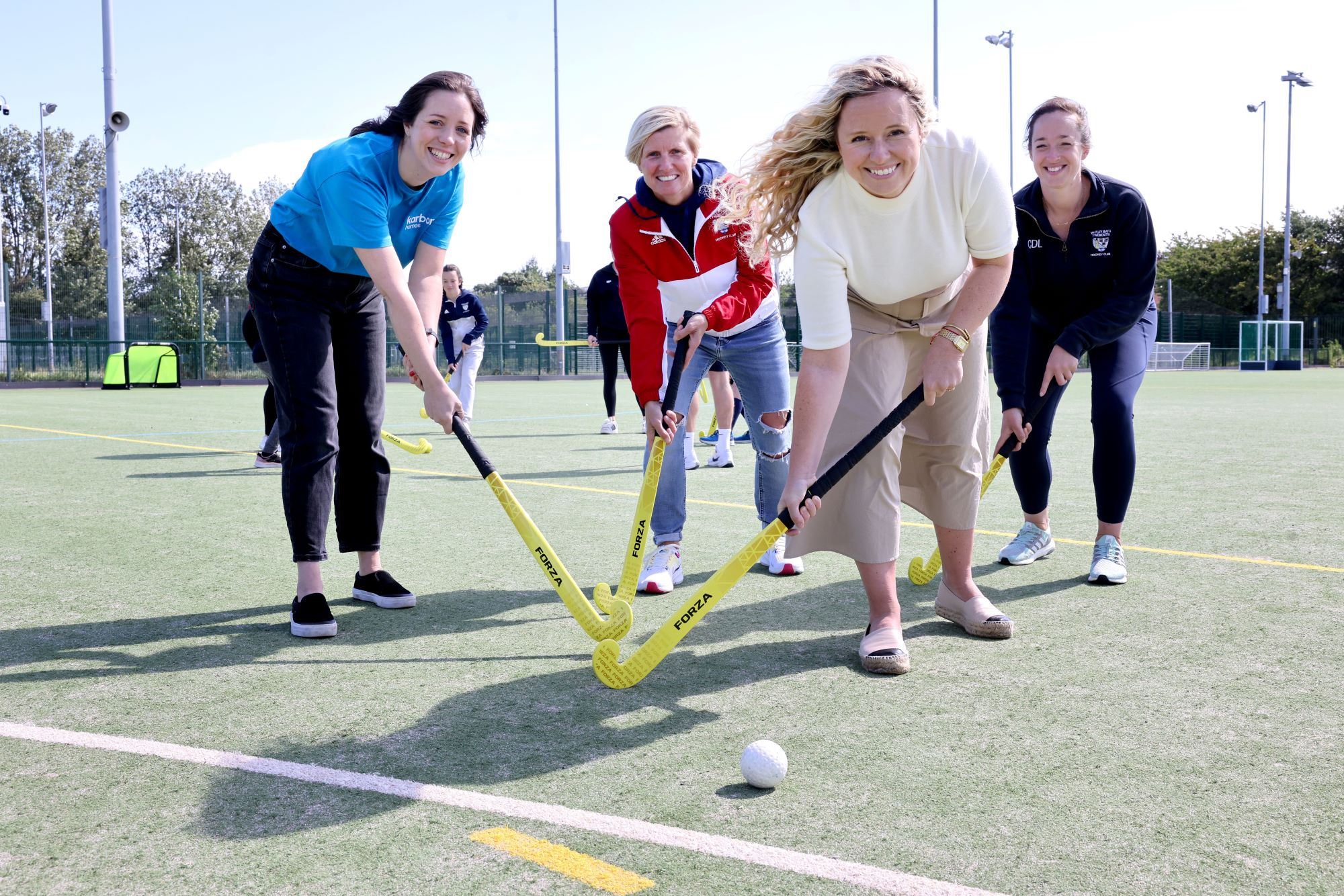 Hockey club donation