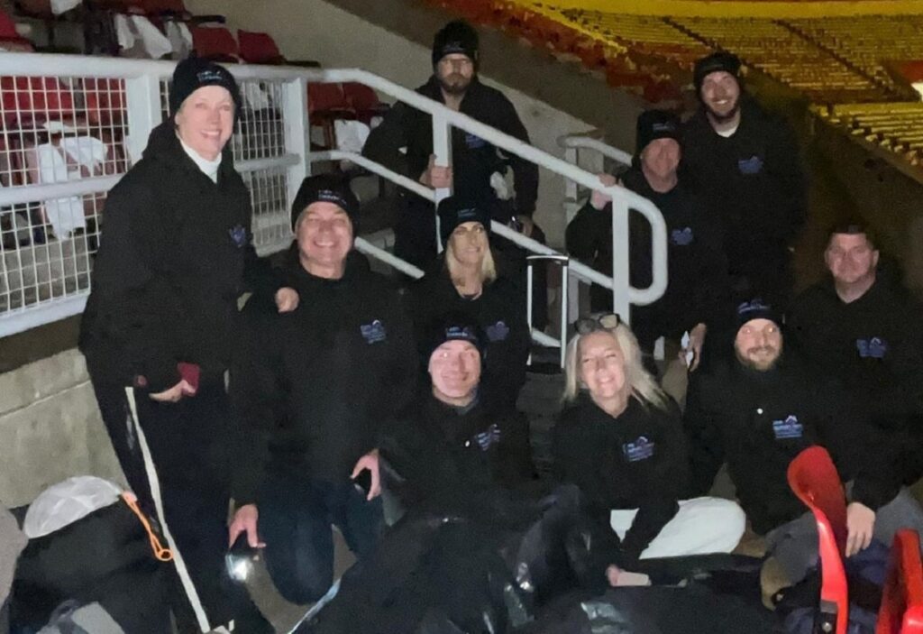 CEO Sleepout Stadium of Light