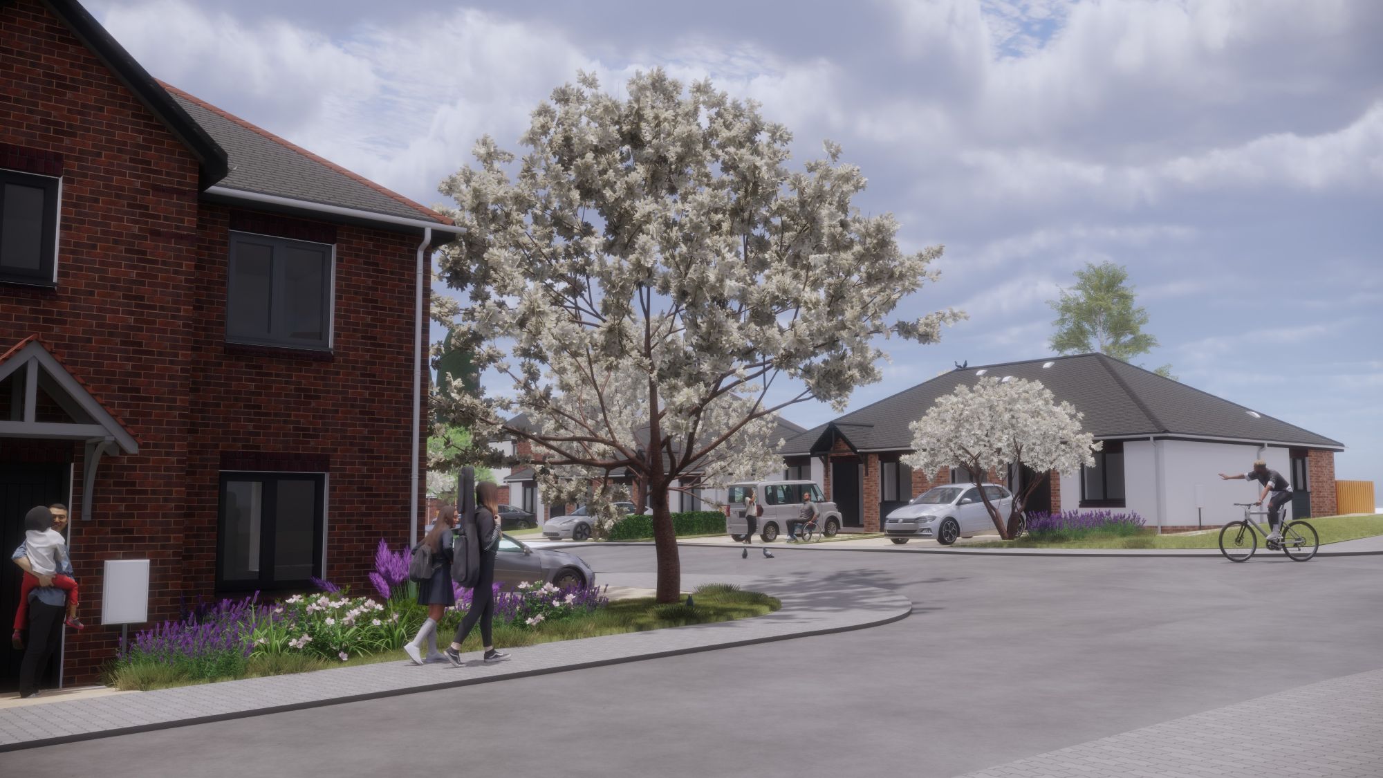 Farnham Road View to South East
