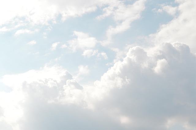 cloudy sunny photo