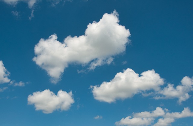 cloudy sunny photo