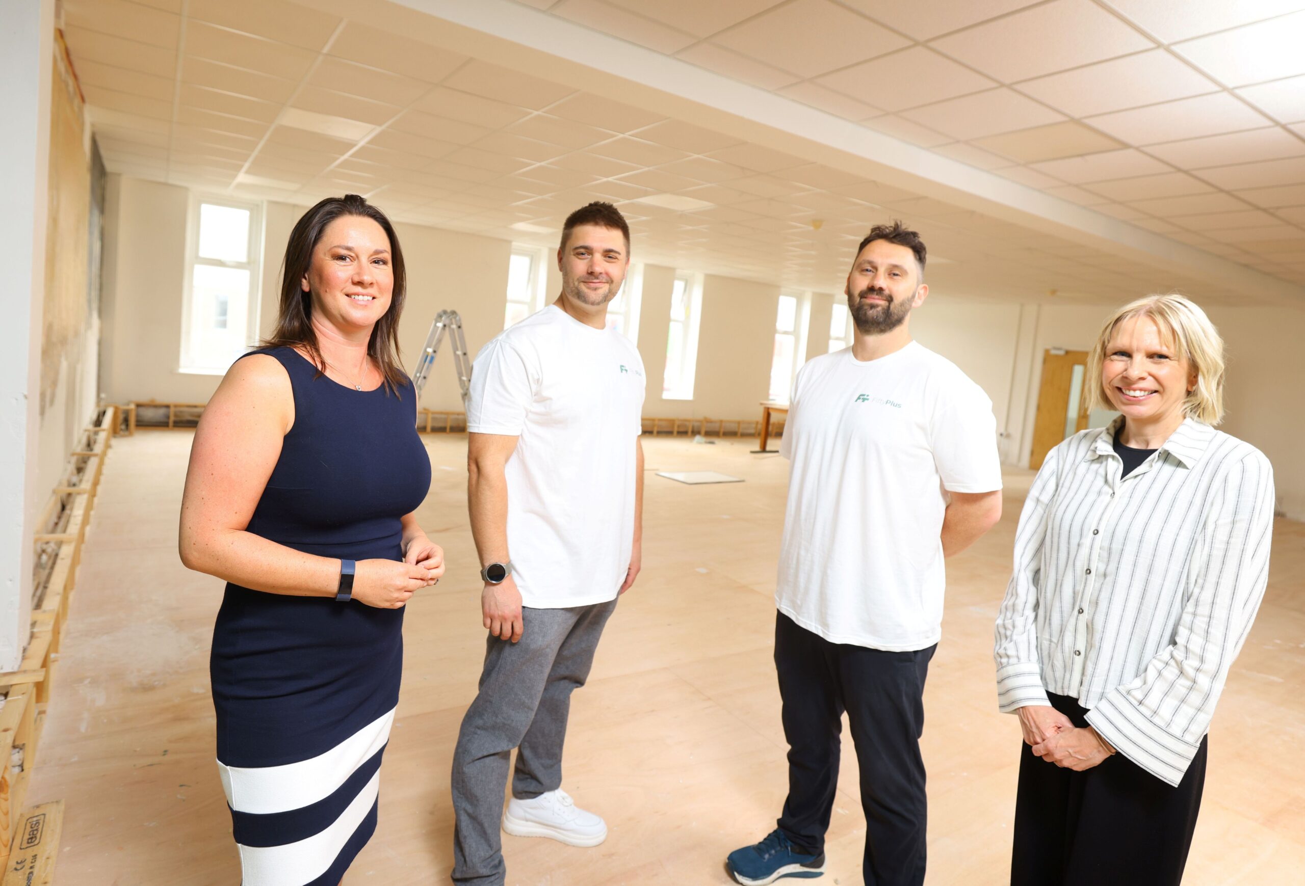 Pictured from left to right: Rachael Munro, Investment Executive at NEL Fund Managers, Mark Heaver and Peter Hartley, Co-founders and Directors at FiftyPlus Longevity, Sarah Newbould, Senior Investment Manager at British Business Bank