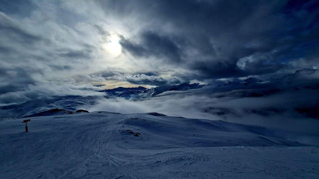 cloudy skies photo